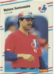 1988 Fleer Update Baseball Cards       103     Nelson Santovenia